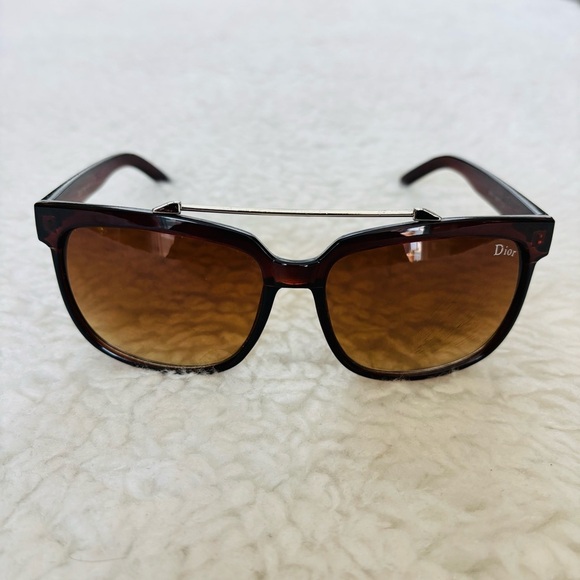 Christian Dior Brown Gradient Women Square Oversized Sunglasses main image 6